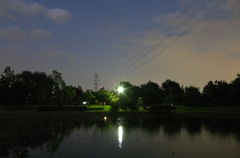 2015/10/04_夕暮れの平成の森公園