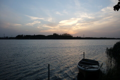 2016/05/07_伊佐沼の夕暮れ