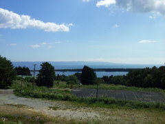2018/09/14_釜臥山スキー場から大湊湾を望む