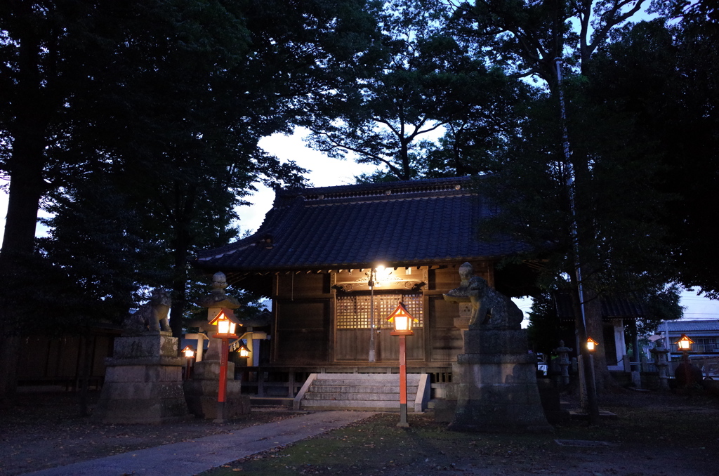 2015/09/20_夕暮れの橘神社