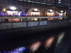 2016/10/31_昌平橋から神田川の夜景（没カット）