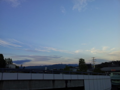 2016/10/18_平城山の夕暮れ