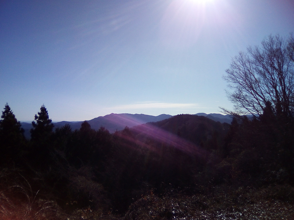 2017/12/30_登谷山山頂からの眺め