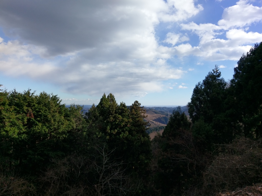 2018/12/30_外秩父山中からの眺め