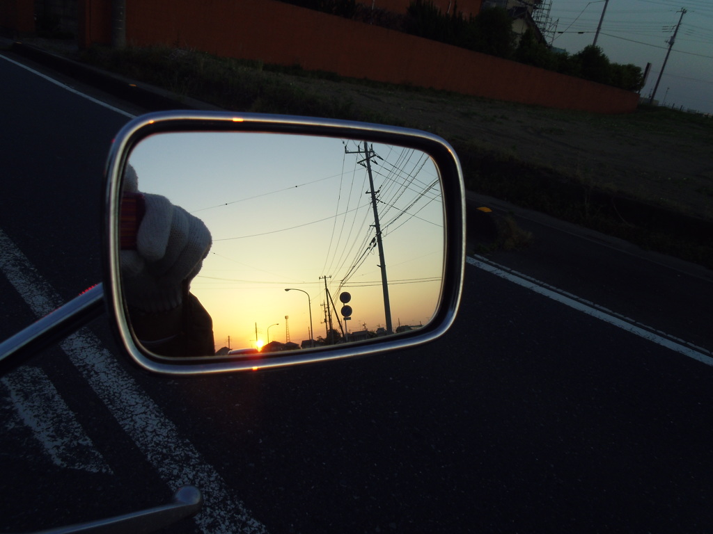 2017/05/05_鏡の中の夕暮れ