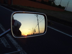 2017/05/05_鏡の中の夕暮れ