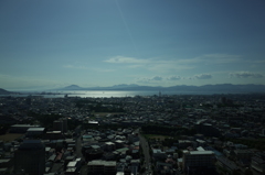 2016/08/12_五稜郭タワーから函館湾を望む