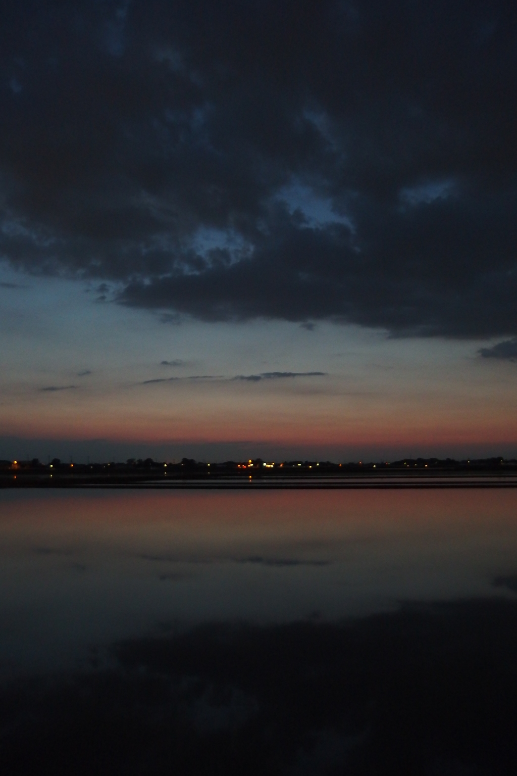 2016/06/05_水田の夕暮れ