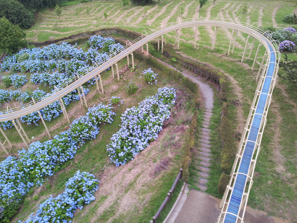 2018/07/15_道の駅十三湖高原展望台の滑り台