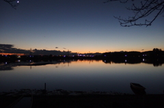 2015/11/15_伊佐沼の夕暮れ