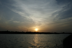 2016/05/07_伊佐沼の夕暮れ