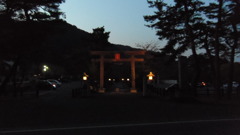 2013/11/24_夕暮れの高麗神社
