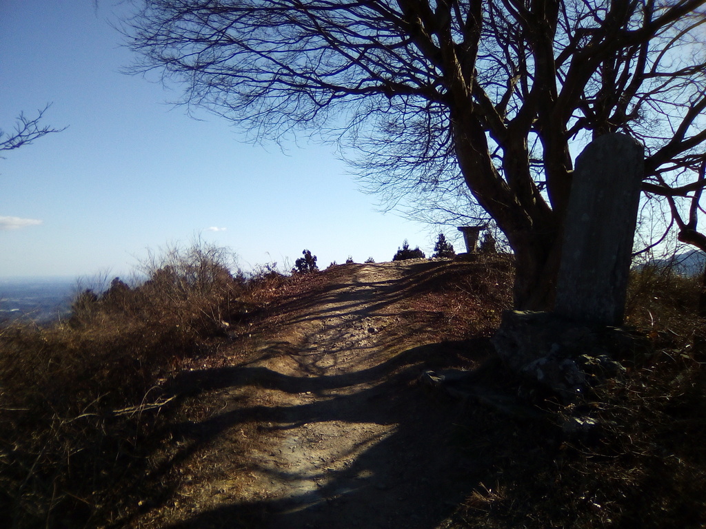 2017/12/30_登谷山山頂