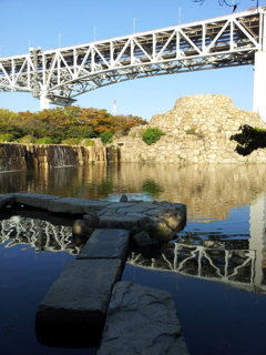 2017/10/26_瀬戸大橋記念公園 浜栗林 くぐり滝への道と甲之池と鬼屏風