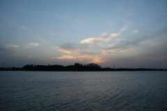 2016/05/07_伊佐沼の夕暮れ