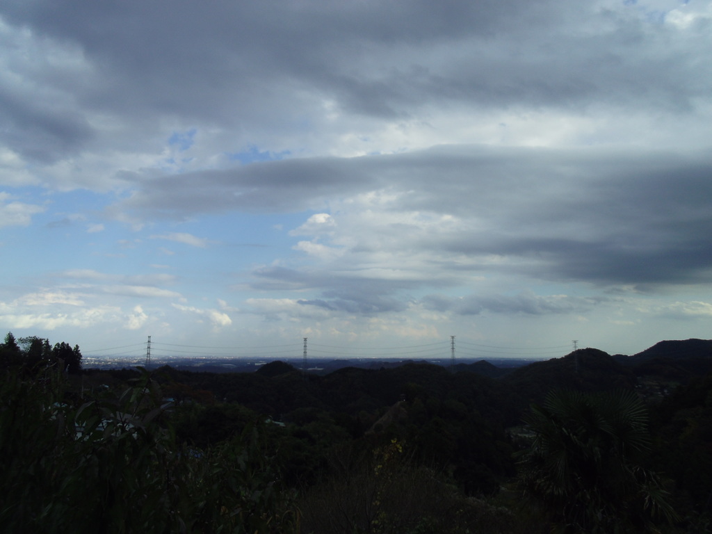 2017/11/04_外秩父山中からの眺め