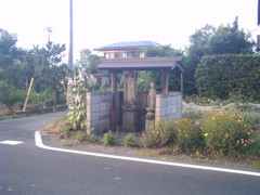 2017/06/11_花に囲まれたお地蔵さん