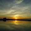 2017/07/02_溜め池の夕暮れ