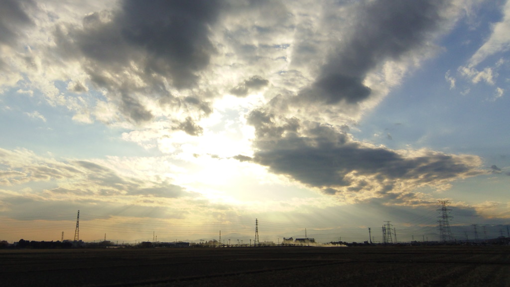 2013/12/07_天使の梯子