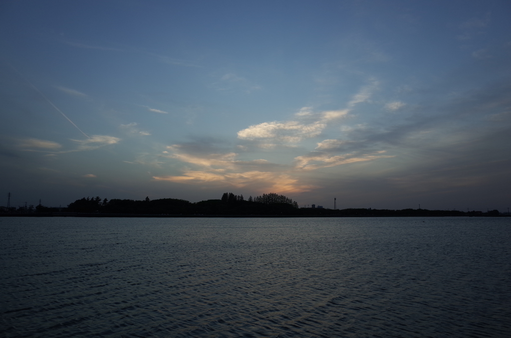 2016/05/07_伊佐沼の夕暮れ