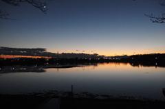 2015/11/15_伊佐沼の夕暮れ