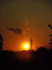 2017/04/23_花の丘農林公苑の夕日