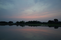 2016/05/01_水田の夕暮れ