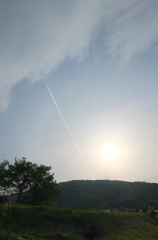 2014/05/04_飛行機雲