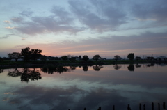 2015/10/03_柴山沼の夕暮れ