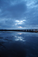 2015/06/21_水田の夕暮れ