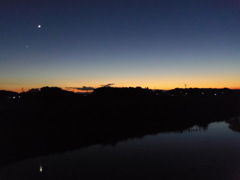 2016/11/03_元荒川の夕暮れ