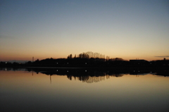 2015/12/20_伊佐沼の夕暮れ