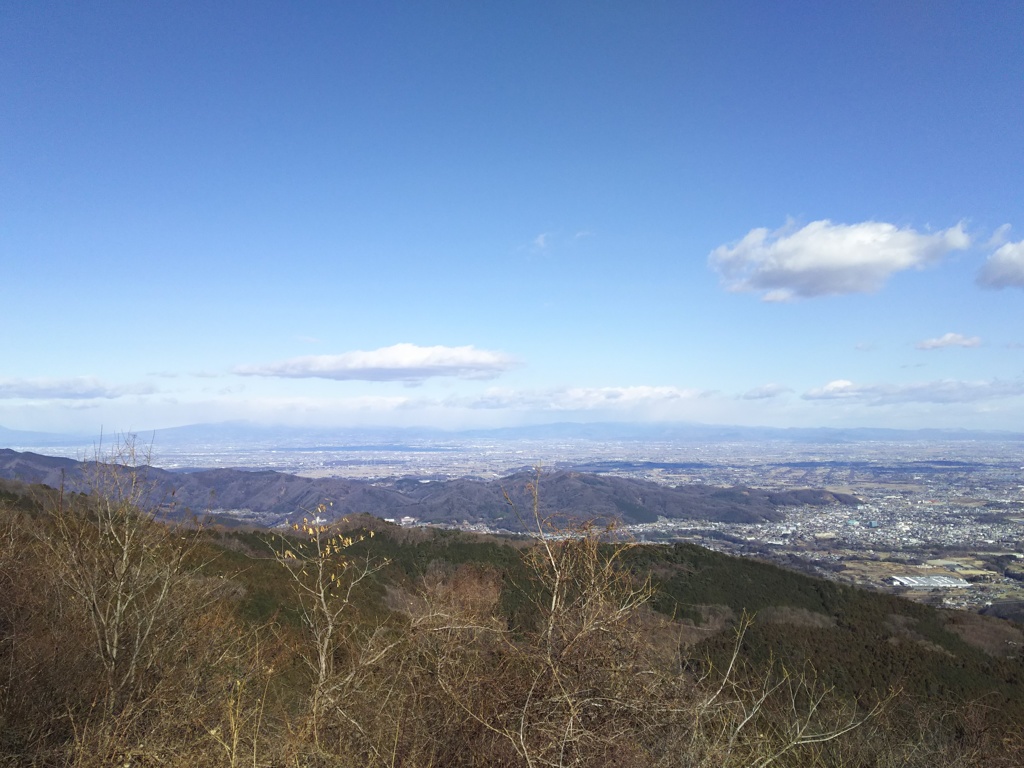 2017/12/30_登谷山山頂からの眺め