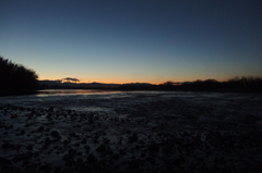 2016/01/10_荒川の夕暮れ