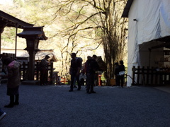 2019/04/13_貴船神社 本宮 拝殿前