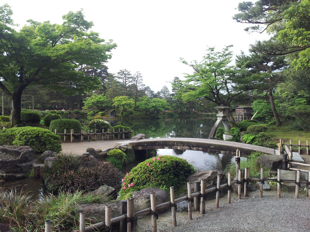 2016/05/12_兼六園 霞ヶ池、徽軫灯籠、内橋亭