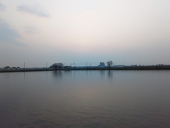 2017/03/19_溜め池の夕暮れ