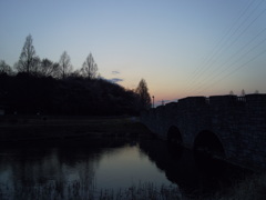 2017/04/02_花の丘農林公苑の夕暮れ