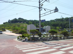 2017/06/18_群山西初等学校前の状況