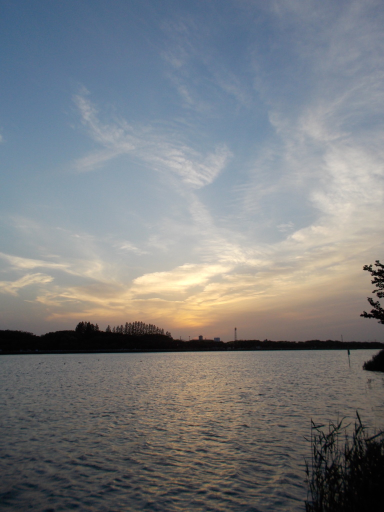 2016/05/07_伊佐沼の夕暮れ