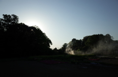 2015/04/26_畑に煙