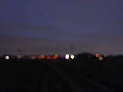 2017/02/05_曇天の夕暮れ