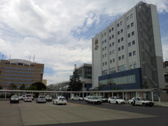 2018/07/15_八戸駅前ロータリー