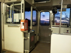 2016/11/13_津軽鉄道から夕暮れを望む