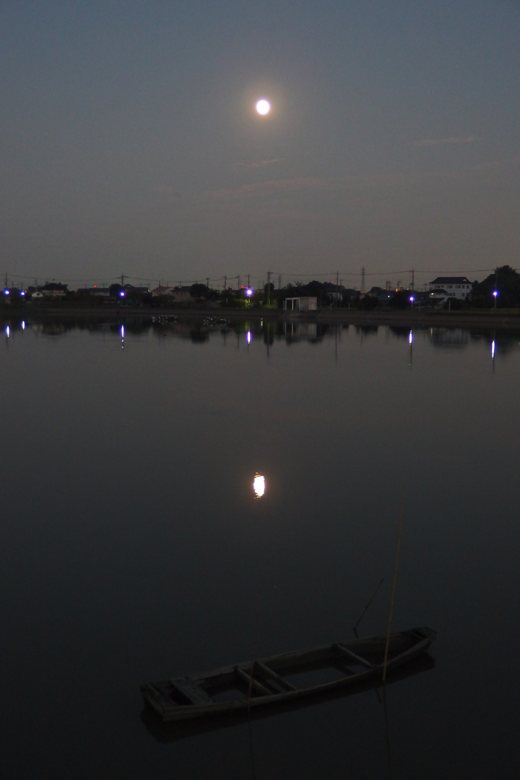 2015/09/27_伊佐沼の月夜