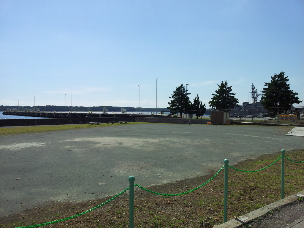 2018/09/14_大湊基地脇の広場