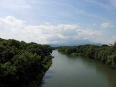 2018/07/14_杜の大橋から雫石川上流を望む