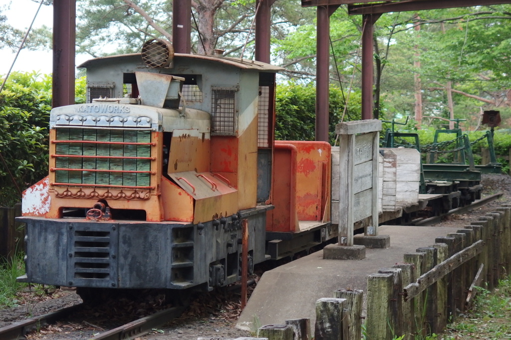 2016/05/01_トロッコ公園 銀河ステーションの機関車