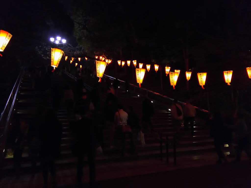 2017/04/06_夜の上野公園