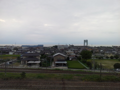 2017/08/10_宿から富山湾を望む